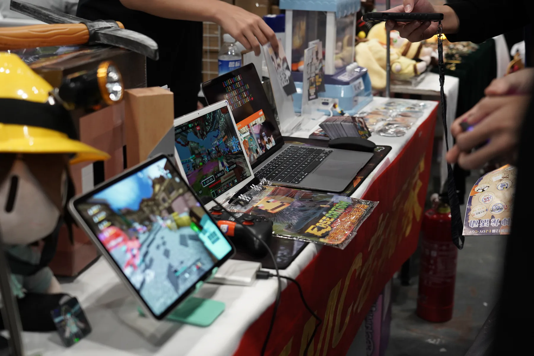 EaseCation demo stations at Beijing IJOY · 2023
